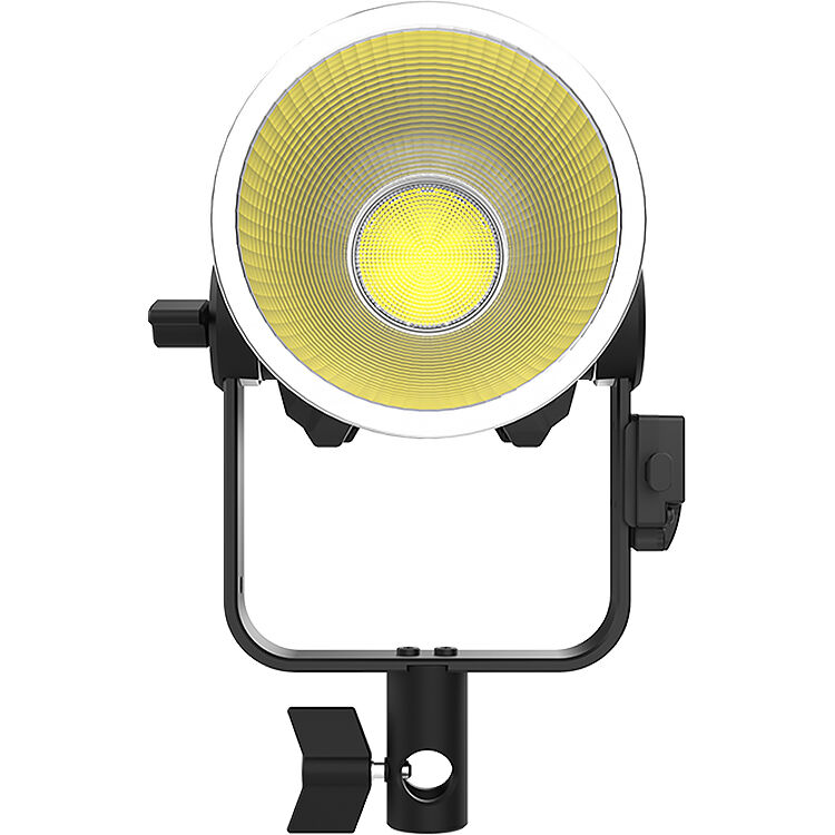Aputure STORM 80c LED light with diffuser and adjustable colour temperature
