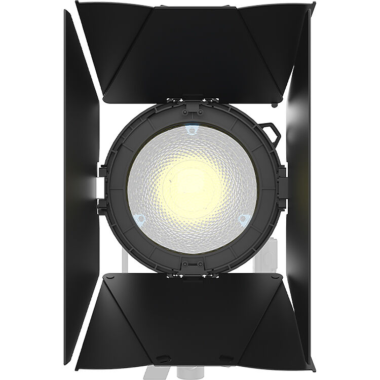 Aputure STORM 80c LED light with diffuser and adjustable colour temperature
