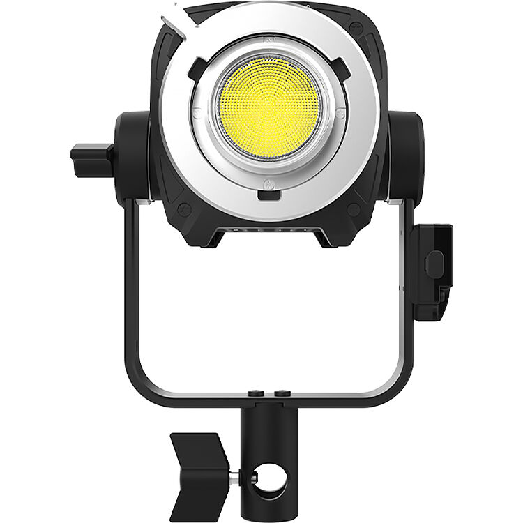 Aputure STORM 80c LED light with diffuser and adjustable colour temperature
