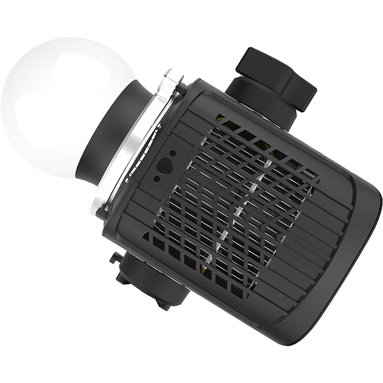 Aputure STORM 80c LED light with diffuser and adjustable colour temperature

