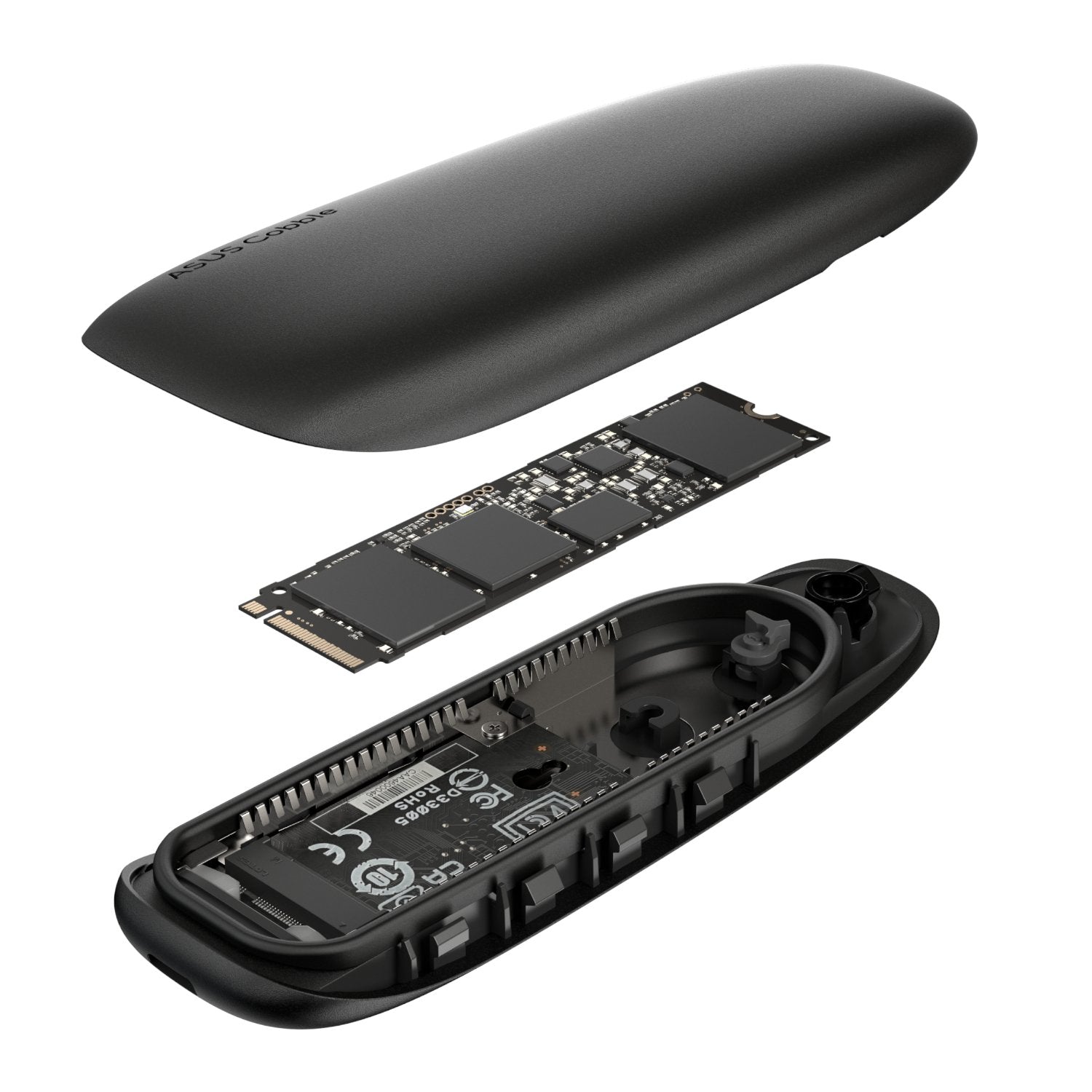 ASUS Cobble SSD black USB-C water-resistant external storage
