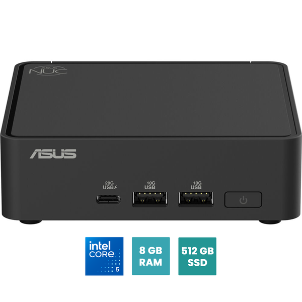 ASUS NUC 15 Pro i5 | 8GB DDR5, 512GB SSD, AI Mini PC – Outdoorphoto