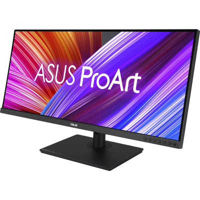 The ProArt PA348CGV ultrawide 34" monitor, is ideal for creative professionals, with 98% DCI-P3 accuracy and a smooth 120Hz refresh rate.