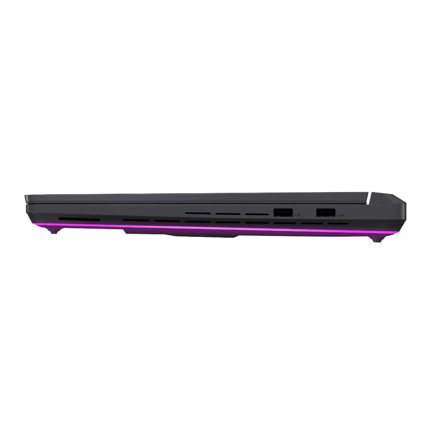 ROG Strix G16 laptop right side view, closed