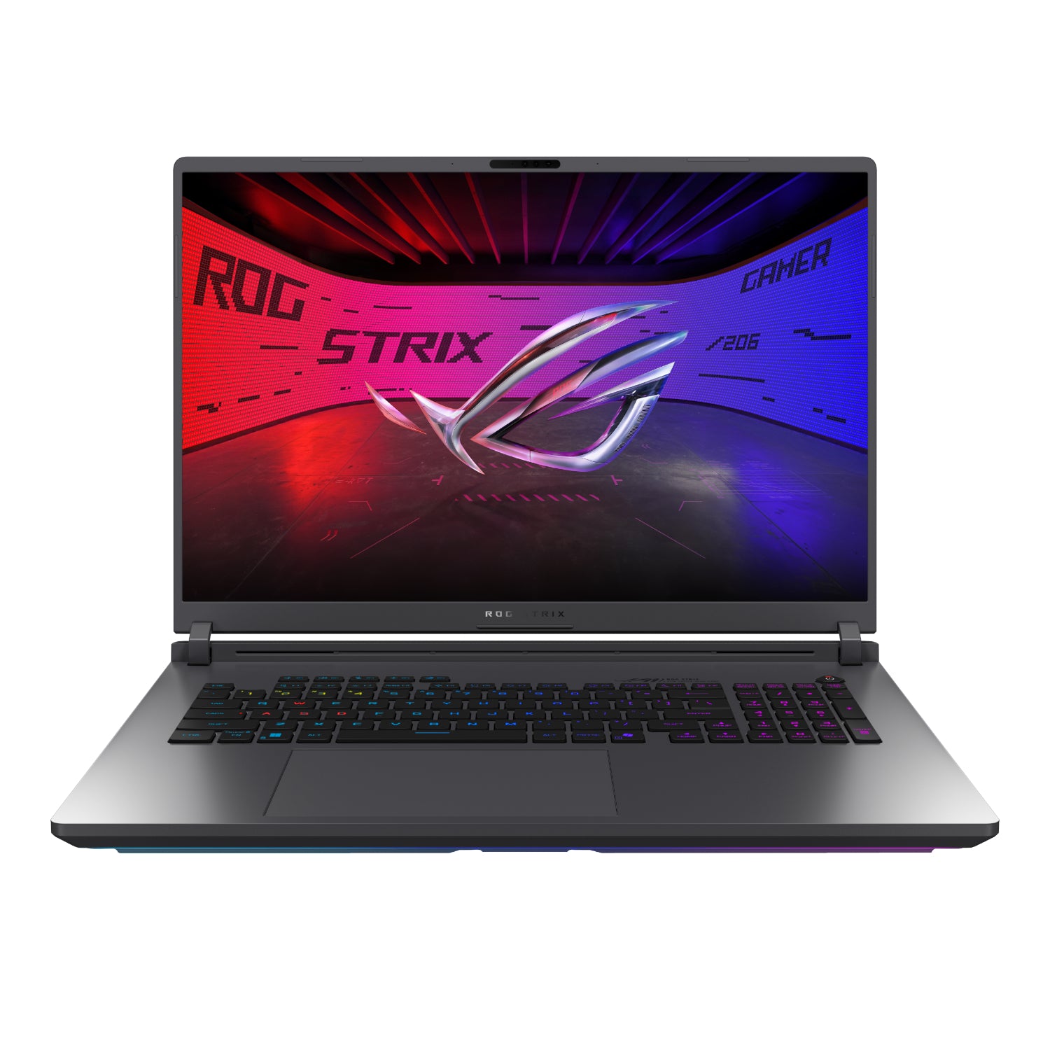 ASUS ROG Strix G18 gaming laptop open front view