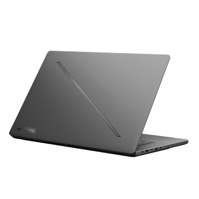 ASUS ROG Zephyrus G16 semi open angled back view