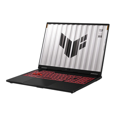ASUS TUF Gaming A16 laptop open angled view