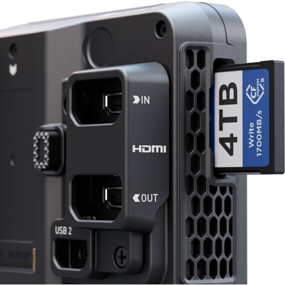 Monitor and record 4K–6K video with Atomos Ninja RAW. 