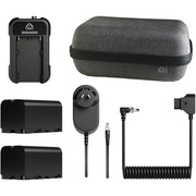 Atomos monitor battery and AC power kit with waterproof carry case
