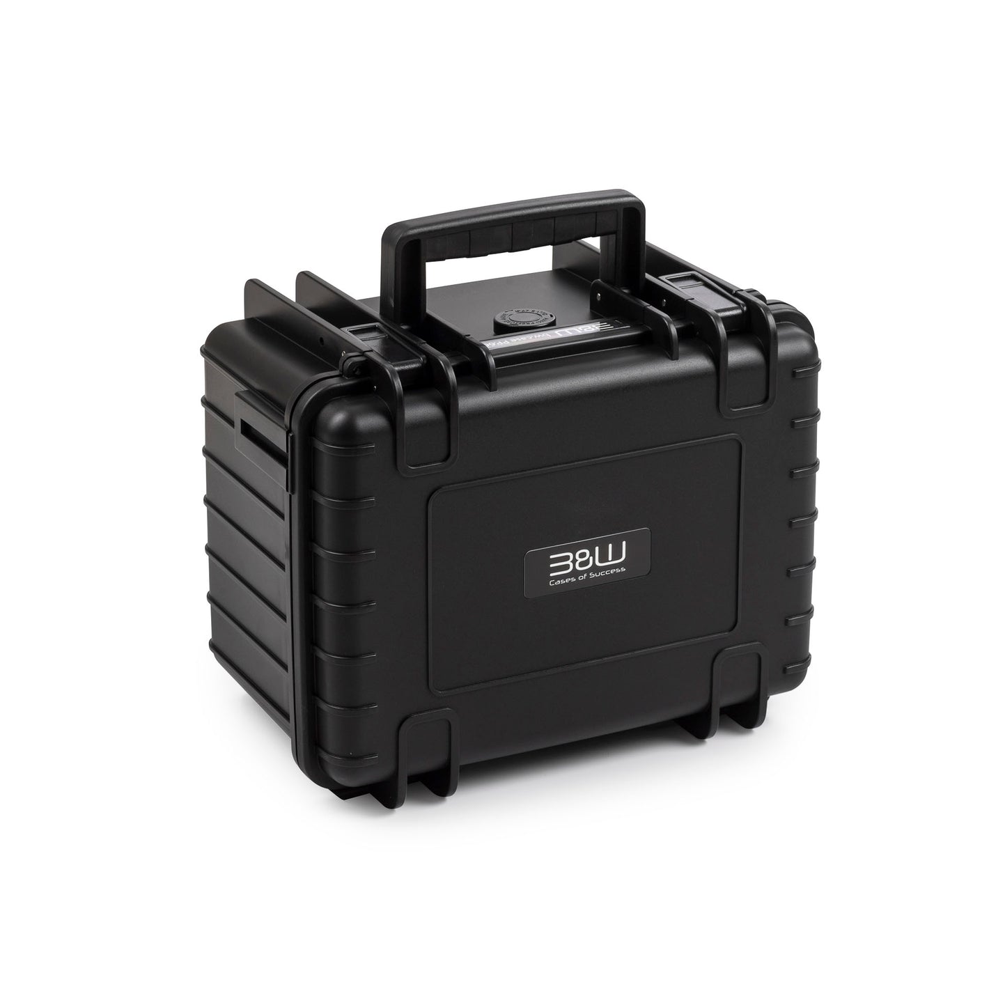 B&W Outdoor Case Type 2000 with pre-cut foam insert, waterproof and dustproof protective camera case, IP67 certified, durable and shock resistant.