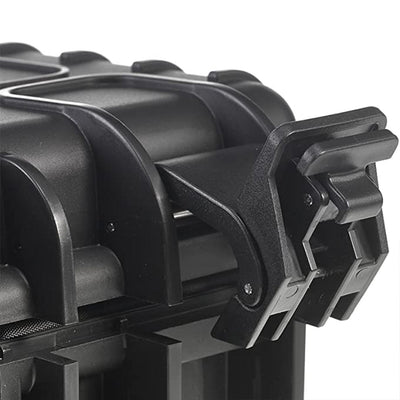 B&W Case Type 3000 with foam inserts for camera and lenses.