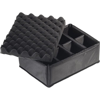 B&W Case Type 3000 in black with padded dividers for camera and lenses