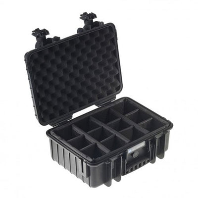 Rugged, waterproof, and dustproof B&W Case Type 4000 for safe gear storage.