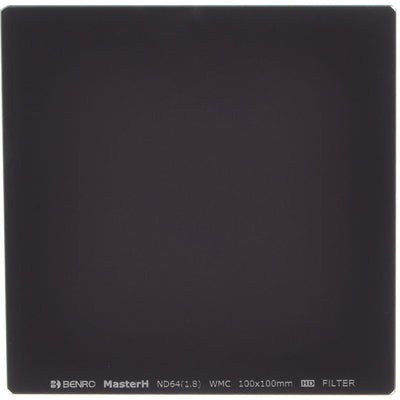 Benro 100x100mm MasterH Series ND 3.0 10-stop neutral density filter for long-exposure photography.