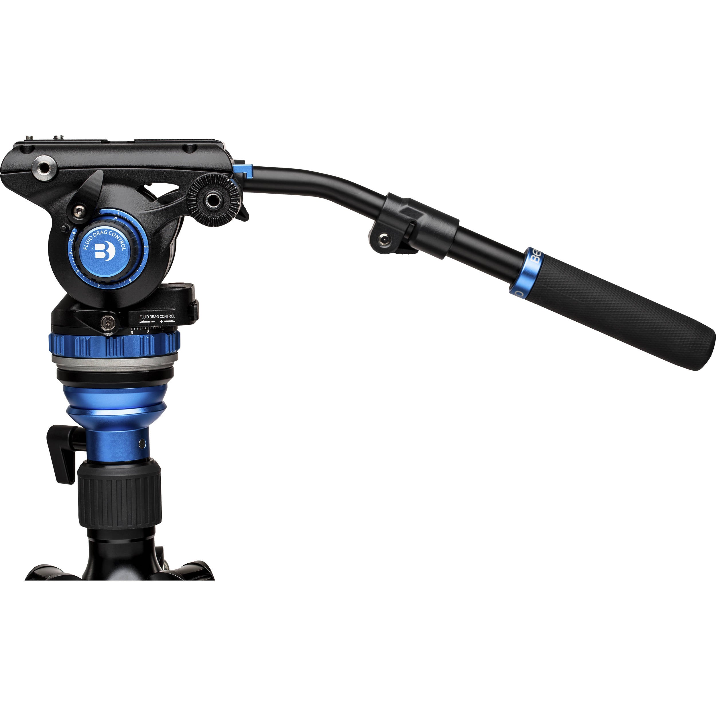 Benro A3573FS6PRO Aluminium 3-Section Video Tripod with S6Pro Fluid Head and carry bag.