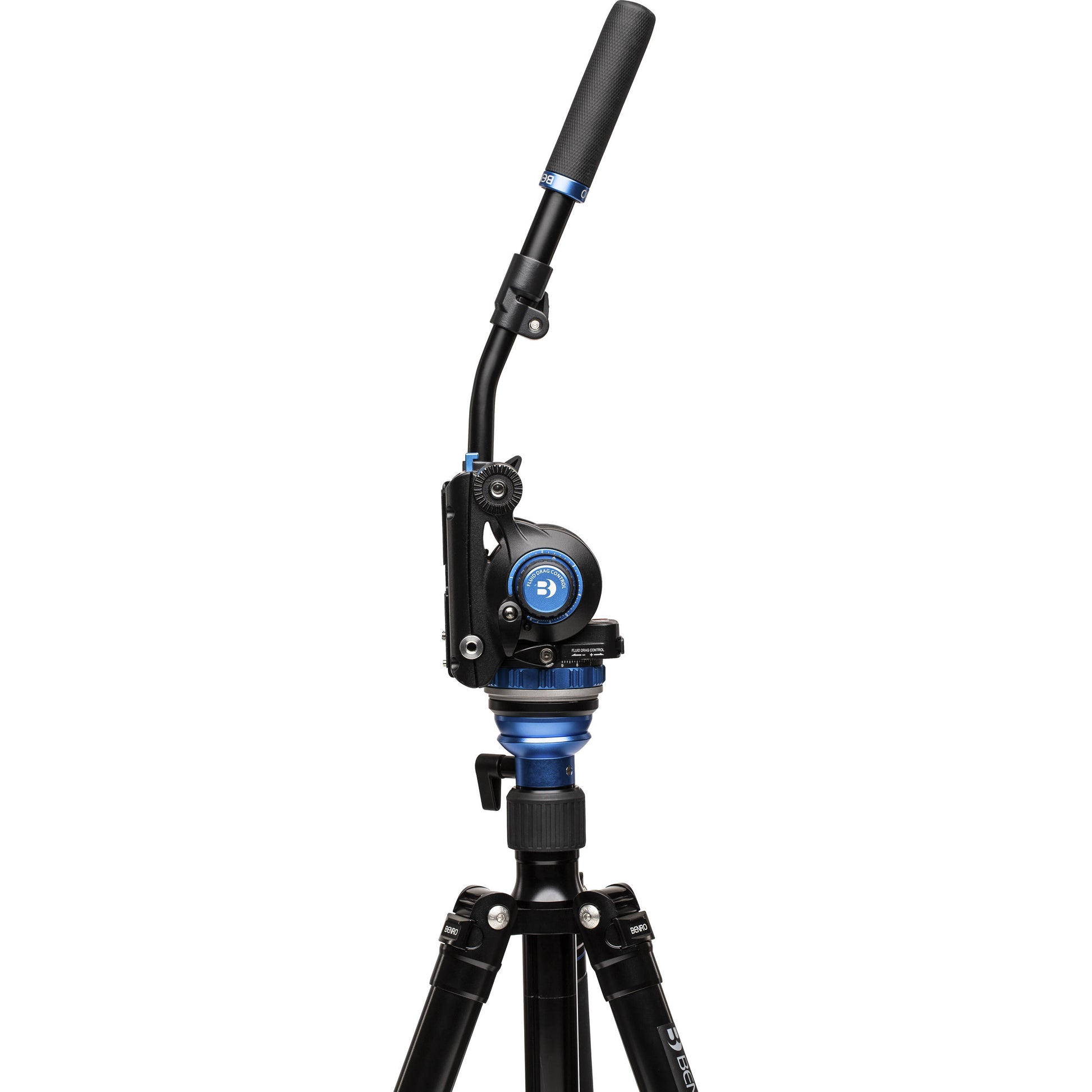 Benro A3573FS6PRO Aluminium 3-Section Video Tripod with S6Pro Fluid Head and carry bag.
