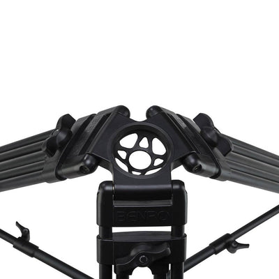 Black bow with a sight on a white background