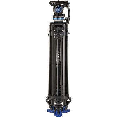 Benro A673TM Dual-Tube Aluminium Tripod with S8Pro Fluid Head for professional videography.