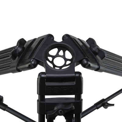 Benro A673TM Dual-Tube Aluminium Tripod with S8Pro Fluid Head for professional videography.