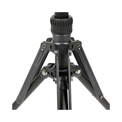 Benro Livestream Stand tripod for smartphones, compact foldable design, 690 g weight, 2 kg load, adjustable 87.5–220 cm height, doubles as light stand.