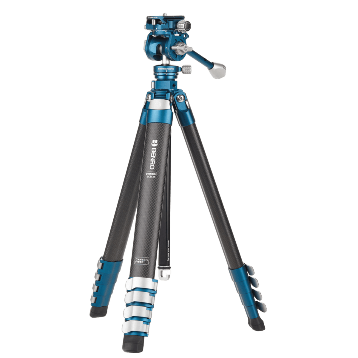 The tripod is designed for content creators, it features a durable aluminium build, a quick setup, and a flexible hybrid head for smooth capturing.