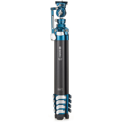 The tripod is designed for content creators, it features a durable aluminium build, a quick setup, and a flexible hybrid head for smooth capturing.