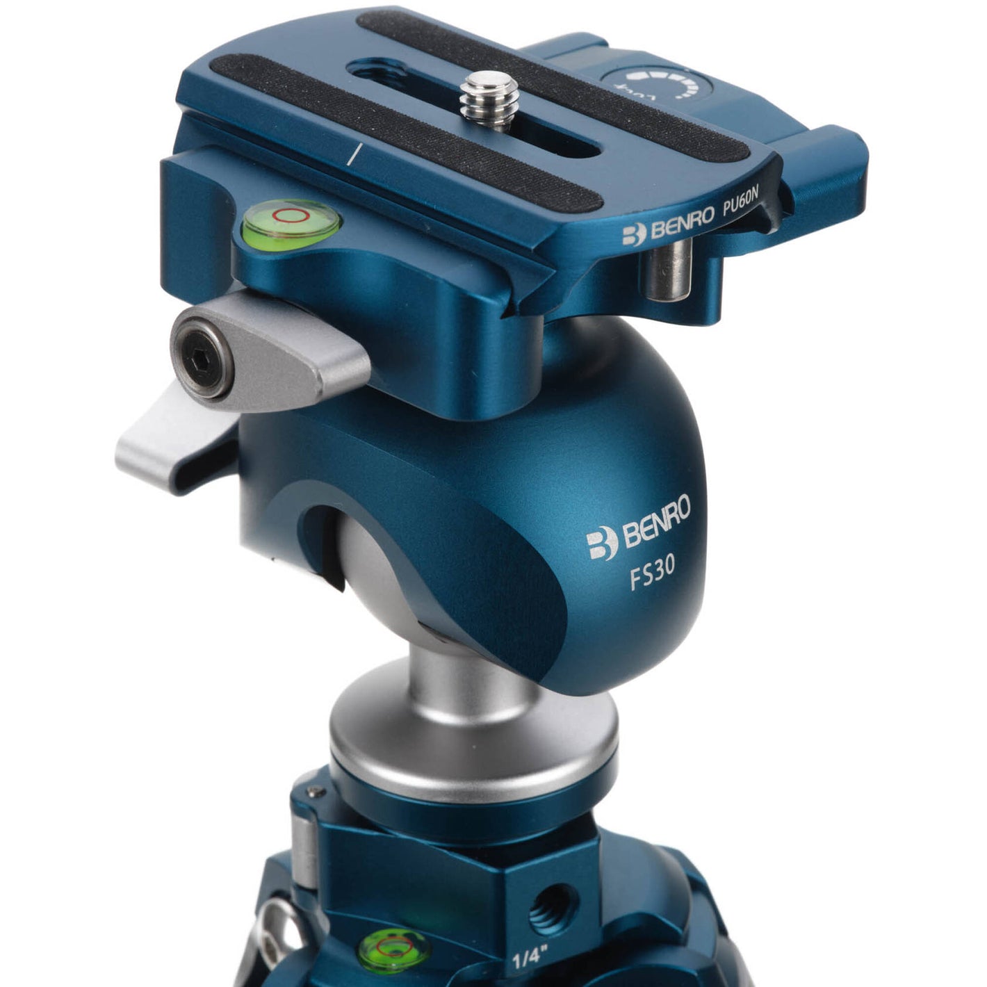 Benro FS30 Ball Head with Arca-Type Quick Release – a lightweight yet durable tripod head offering smooth adjustments, 360° panning, and quick camera mounting."