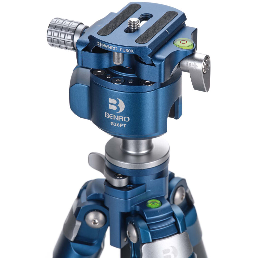 Benro G36PT inverted ball head with Arca-style quick release