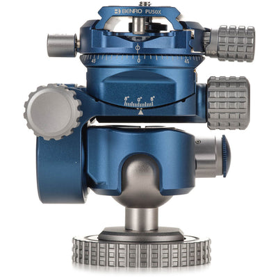 GD36PT geared tripod head with brass gears and 360 pan
