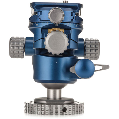 GD36PT geared tripod head with brass gears and 360 pan