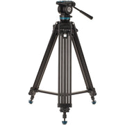 Benro KH25PC fluid video tripod with 6.8kg capacity and 60mm bowl system.
