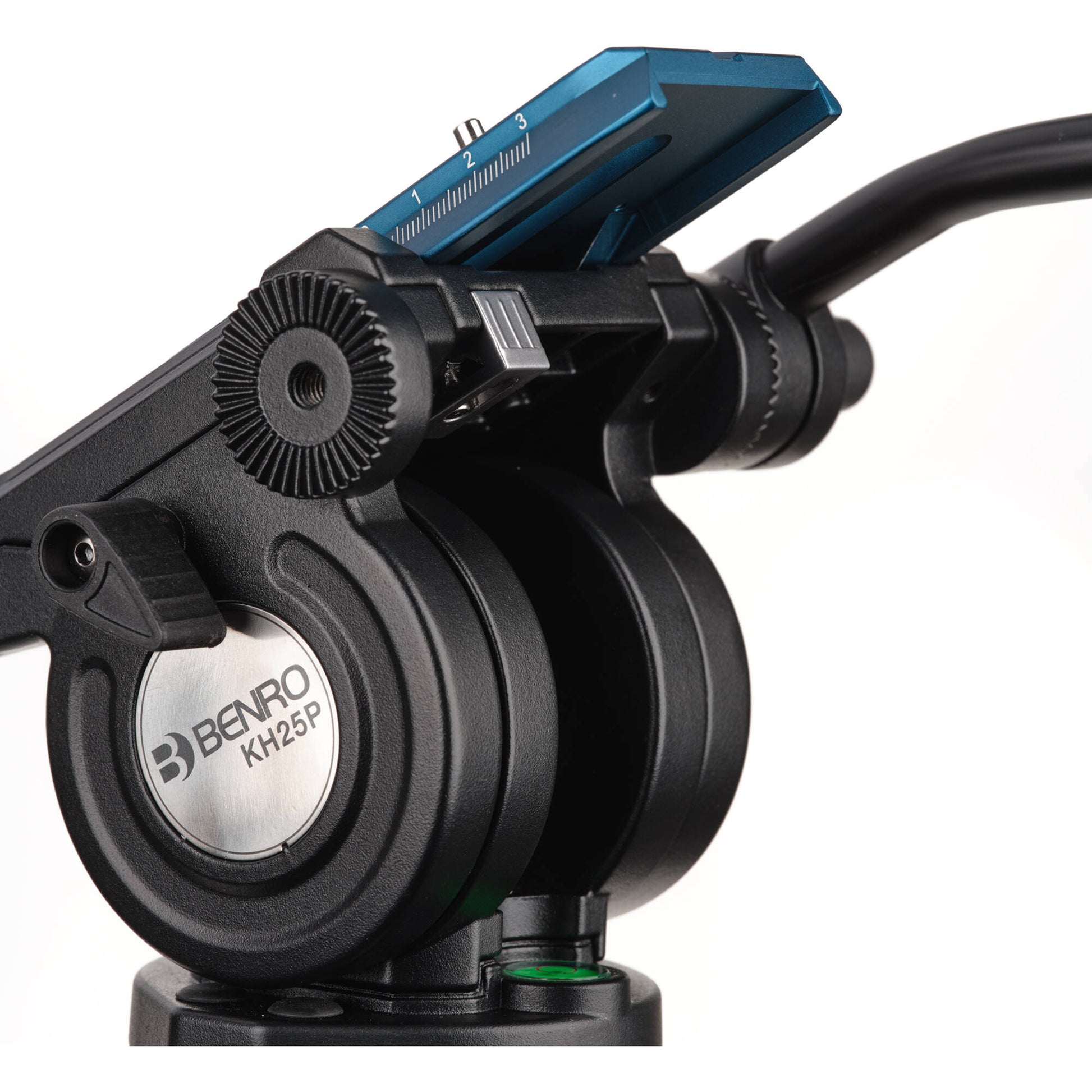 Benro KH25PC fluid video tripod with 6.8kg capacity and 60mm bowl system.
