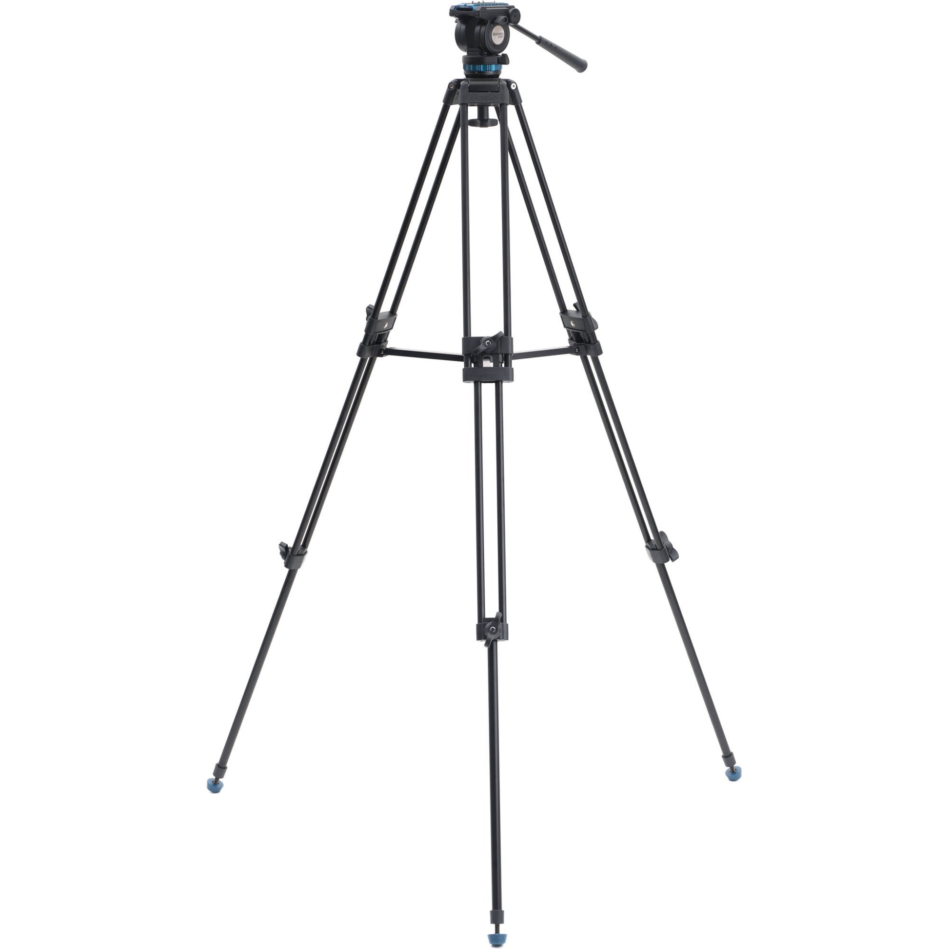 Benro KH25PC fluid video tripod with 6.8kg capacity and 60mm bowl system.
