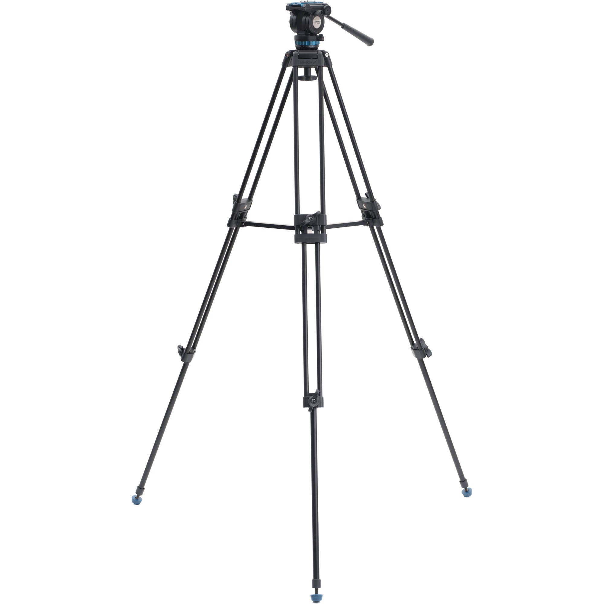 Benro KH25PC fluid video tripod with 6.8kg capacity and 60mm bowl system.
