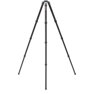 Benro Mammoth 4-section carbon fibre tripod with 75mm bowl, twist-lock legs and 25 kg load capacity, extended to 160 cm.