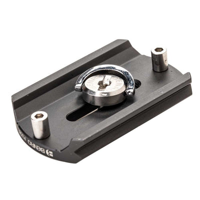 Benro SupaDupa carbon‑fiber monopod with twist‑lock sections and built‑in pan‑tilt head, rubber or spiked rotating foot