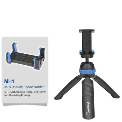 Benro PocketPod PP1 mini tripod in black, with flexible legs and 1/4″ mount for compact cameras or smartphones.