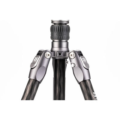 Benro Rhino 2 Series carbon‑fiber travel tripod with VX25 ball head — compact, lightweight with twist‑lock legs and Arca‑Swiss compatible head.