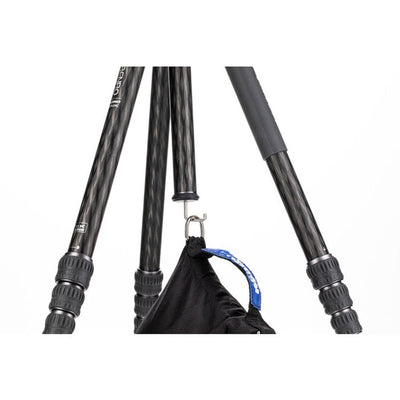 Benro Rhino 2 Series carbon‑fiber travel tripod with VX25 ball head — compact, lightweight with twist‑lock legs and Arca‑Swiss compatible head.
