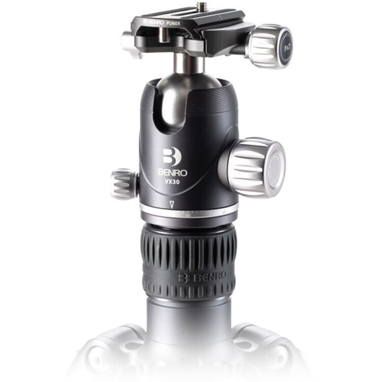 Benro Rhino 3 Series CF travel tripod with VX30 ball head. Carbon-fibre legs and compact ball head.
