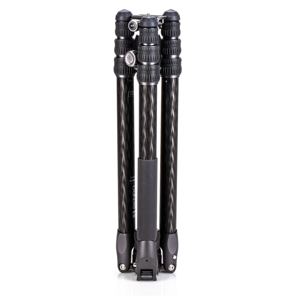 Benro Rhino 3 Series CF travel tripod with VX30 ball head. Carbon-fibre legs and compact ball head.
