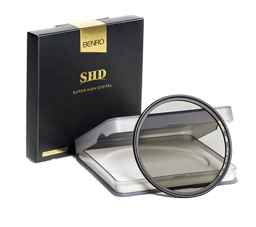Benro SHD Circular Polarizer CPL Filter – premium polarising filter designed to reduce glare, deepen skies, and enhance colour and contrast in your photos.