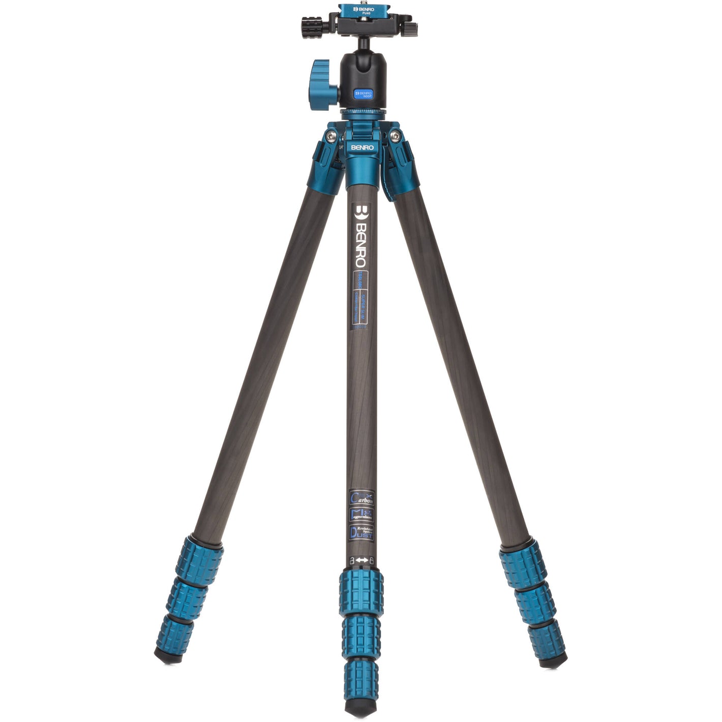 Benro SuperSlim Carbon Fibre Tripod with Ball Head – an ultra-lightweight yet durable tripod perfect for travel, featuring strong carbon fibre legs and smooth ball head control.