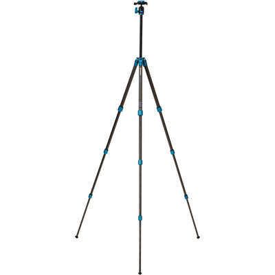 Benro SuperSlim Carbon Fibre Tripod with Ball Head – an ultra-lightweight yet durable tripod perfect for travel, featuring strong carbon fibre legs and smooth ball head control.