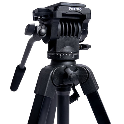 Benro T891 Aluminium Photo and Video Tripod - tripod with head 