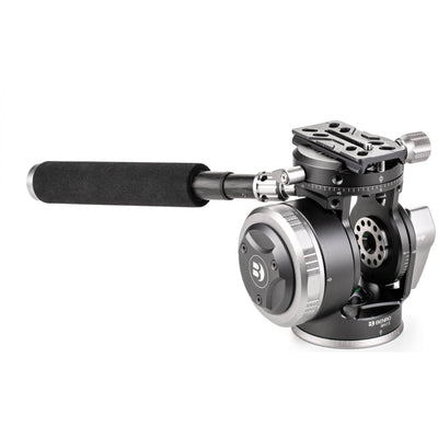 Benro WH15 Wild Head video tripod head with 8-stop counterbalance, dual panoramic function, and 15 kg load capacity for smooth, stable shooting.