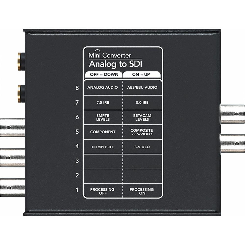 Blackmagic Design Analogue to SDI 2 Mini Converter – Outdoorphoto