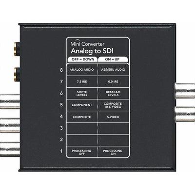 Blackmagic Broadcast Accessory brings an advanced solution to convert Analogue to SDI 2 enabling high-quality video production.