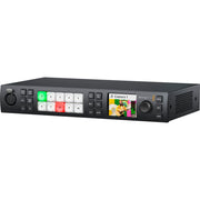 Blackmagic Design ATEM 1 M/E Constellation is a powerful live event HD switching supporting up to 10 individual 3G/HD-SDI inputs built into a 1 RU chassis.