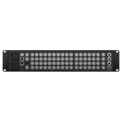 Powerful event switching with up to 16-Multiview Monitoring Windows and a visual switcher and parameter palettes for making quick adjustments.